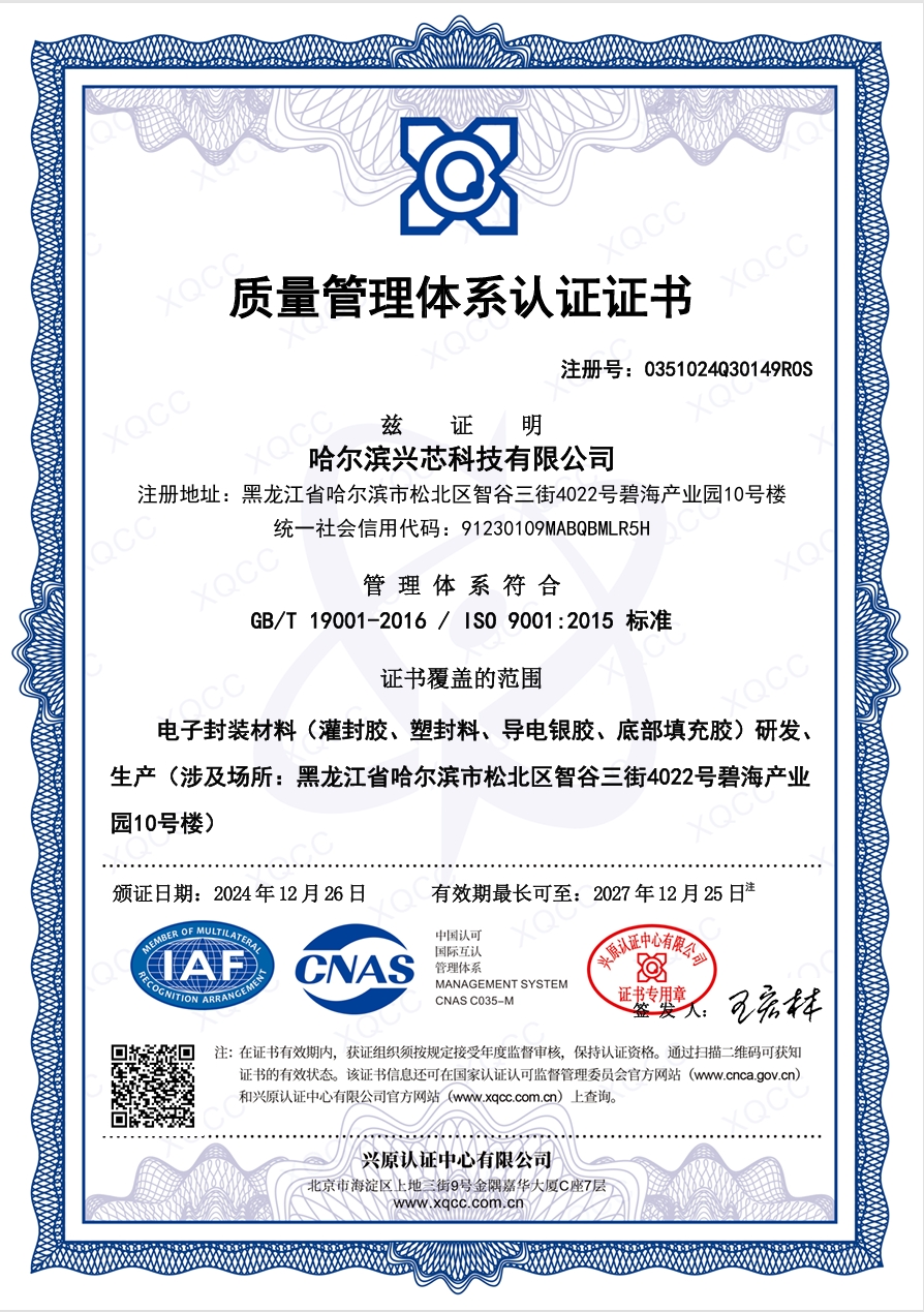 ISO-9001 认证（中文）